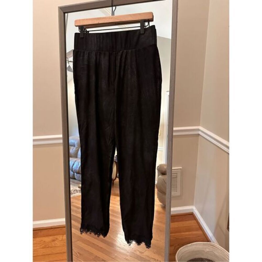 K Jordan Black Leggings Large